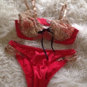 Lace bra & panty set