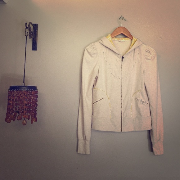 Anthropologie Lilka Hoodie in Oatmeal