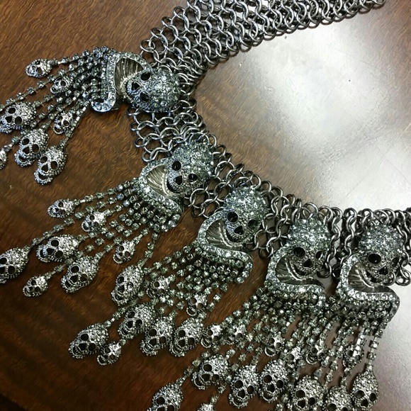 Skull Statement Necklace