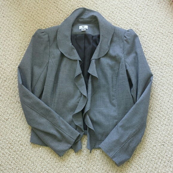 Stylish Gray Blazer - Picture 1 of 2