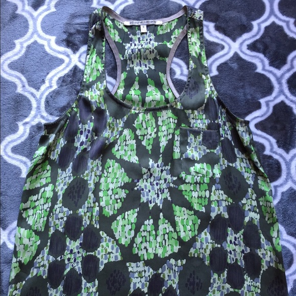 Silk racer back tank
