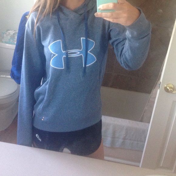 Blue Under Armour Medium Hoodie!! - Picture 1 of 4