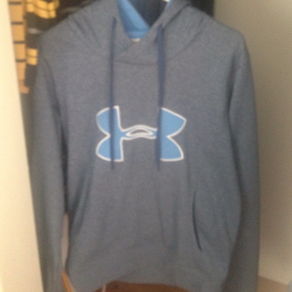 Blue Under Armour Medium Hoodie!! - Picture 3 of 4