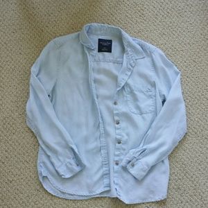 Light Blue Denim Button up Shirt