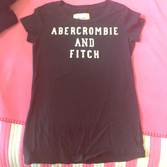 Abercrombie and Fitch navy tee