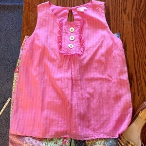 Lilly Pulitzer Tops - Lilly Pulitzer pink sleeveless top Lilly Pulitzer Tops - Lilly Pulitzer pink sleeveless top