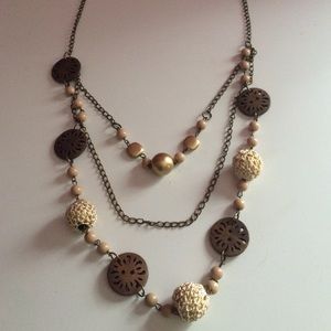 Long adjustable necklace fashion jewelry