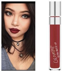 Blood Red Colour Pop Matte Lip "Avenue"