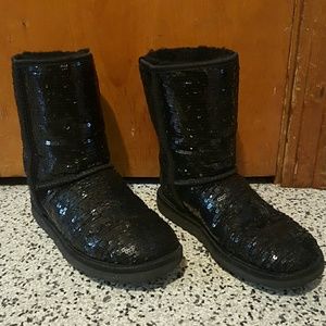 Black Sparkle Uggs