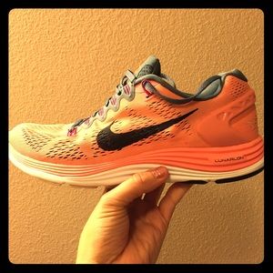 Nike Lunarglide + free running