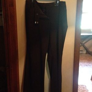 Dark brown dress pants