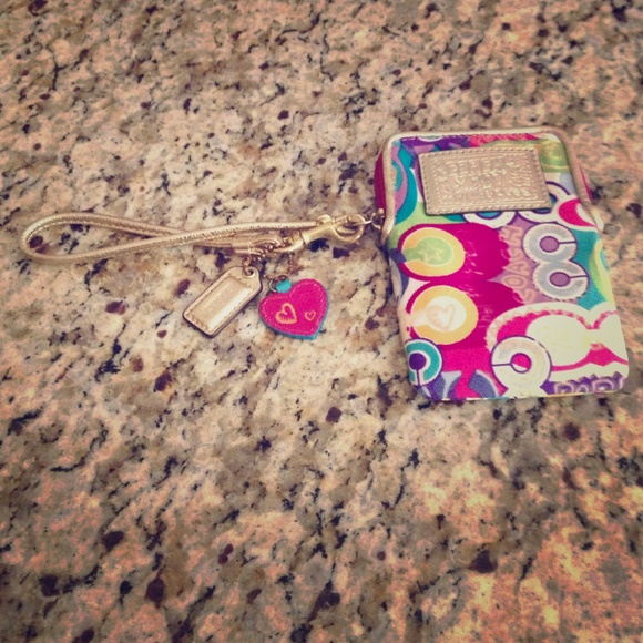 Coach wristlet