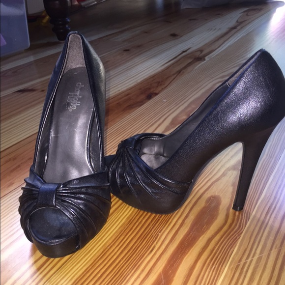 Black heels