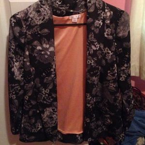 Women's floral blazer