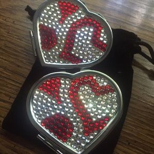 Swarovski crystal pocket mirrors