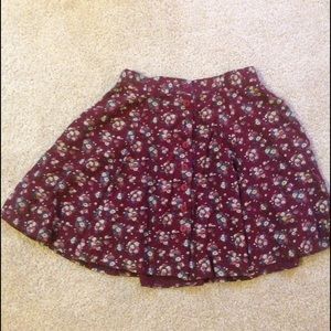 Vintage Floral Skirt