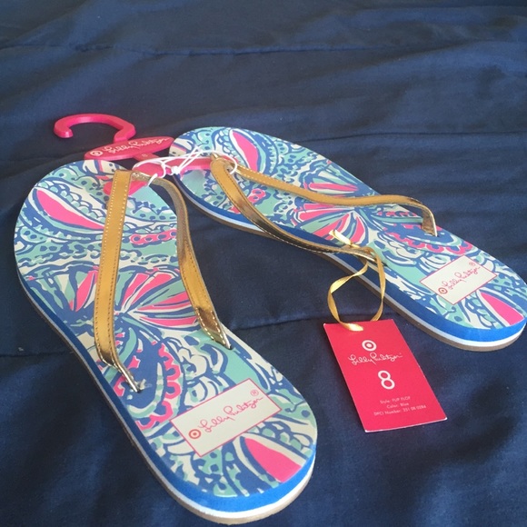 Brand new never worn Lilly Pulitzer sandals