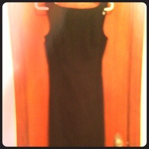 Express Black fitted cocktail dress
