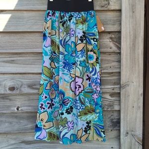 Blue print maxi