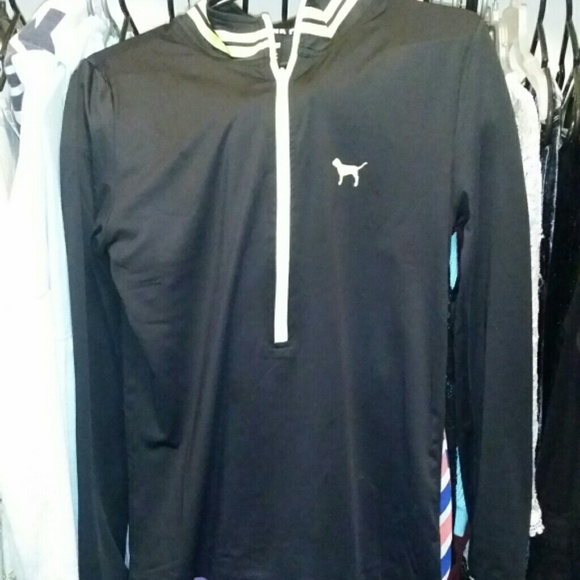 Vs pink ultimate yoga deep zip medium