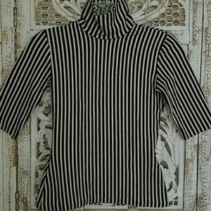 Betsey Johnson stripped turtleneck