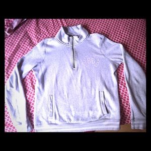 VS pink half zip