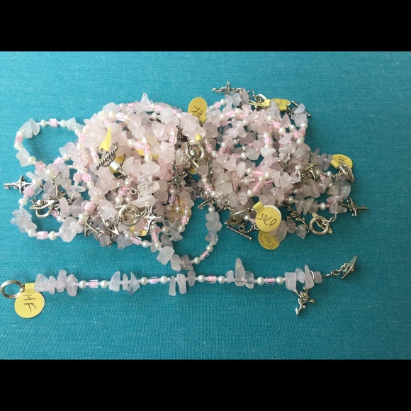 Lot of 27 Bracelets SS/QUARTZ, SWAROVSKI, PEARL 5"
