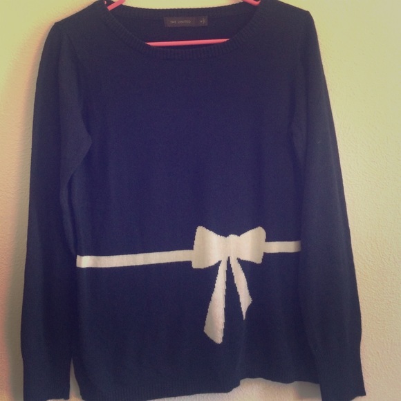 The Limited Bow Waist Sweater