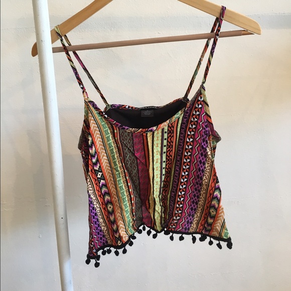 ⚡️⚡️ Aztec Patterned Crop Top ⚡️⚡️