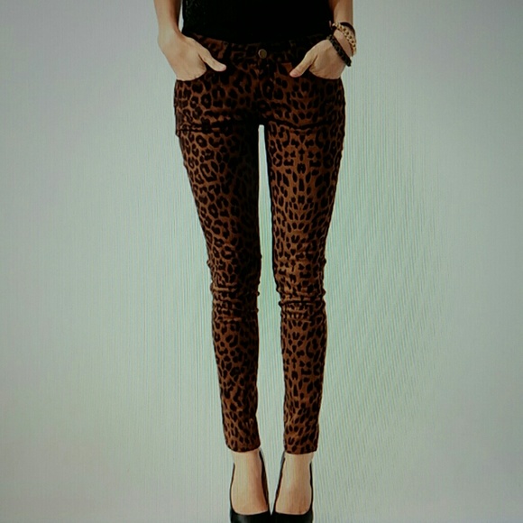 leopard print skinny jeans forever 21
