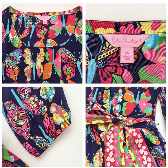 LILLY PULITZER SILK LOOSE TOP - Picture 4 of 4