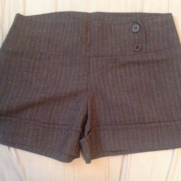 Striped Gray Shorts