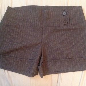 Striped Gray Shorts