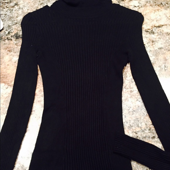 Black turtleneck