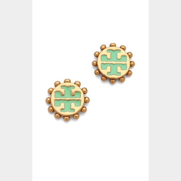 Tory Burch Wenslow Logo Earrings