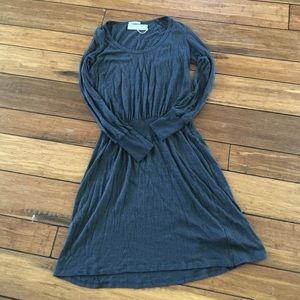 James Perse gray tunic dress 3 NWT