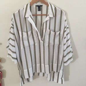 H&M light weight blouse