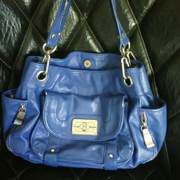 Blue purse
