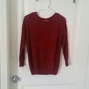 Deep Red Sweater