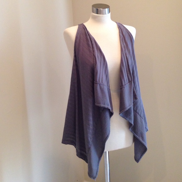 LOFT Jackets & Blazers - Ann Taylor loft jersey knit vest racer back