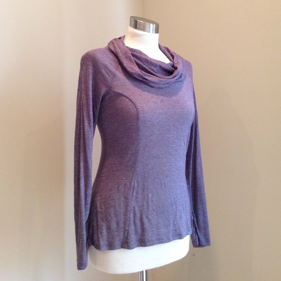 Balance collection cowl neck yoga tunic