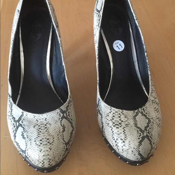 Torrid Snake Printed Heels