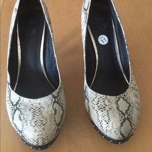 Torrid Snake Printed Heels