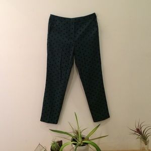 Topshop polka dot pants