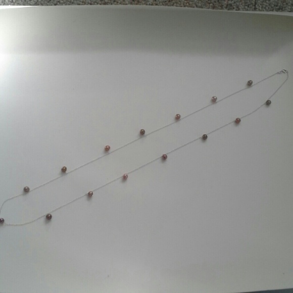 New Handmade necklace 925 sterling siver 35" - Picture 2 of 3