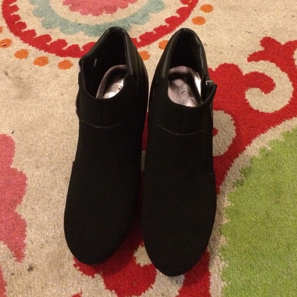Black booties