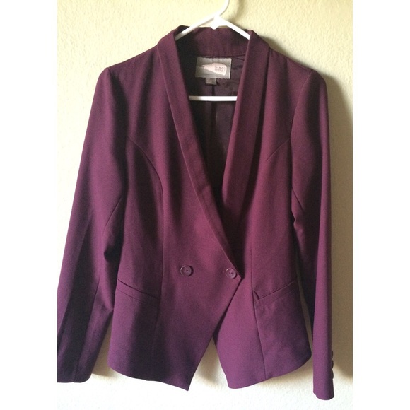 Love21 Burgundy Blazer