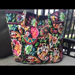 Vera Bradley Midnight with Mickey Tote