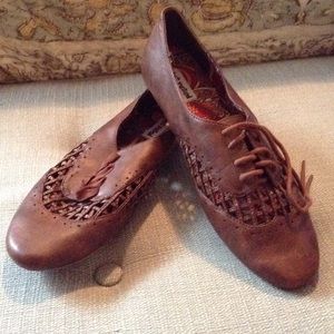 Brown oxfords