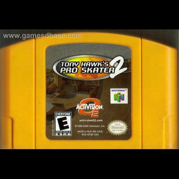 N64: Tony Hawk Pro Skater 2